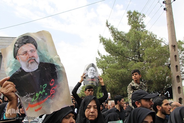 تشیع شهید آیت الله رئیسی و دو تن از همراهان در بیرجند