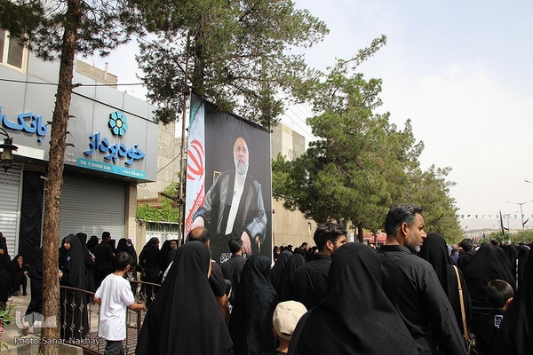 تشیع شهید آیت الله رئیسی و دو تن از همراهان در بیرجند