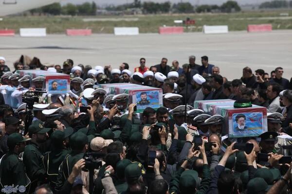 انتقال پیکر مطهر شهدای خدمت به مشهد