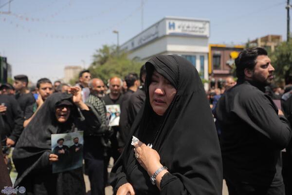 بدرقه رئیس جمهور شهید تا خانه ابدی توسط خراسانی‌ها