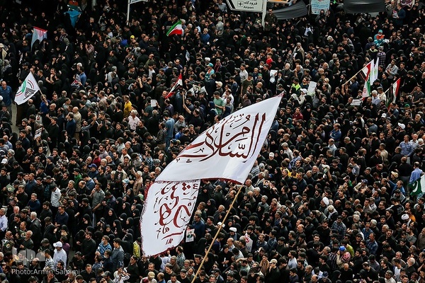 بدرقه رئیس جمهور شهید تا خانه ابدی توسط خراسانی‌ها