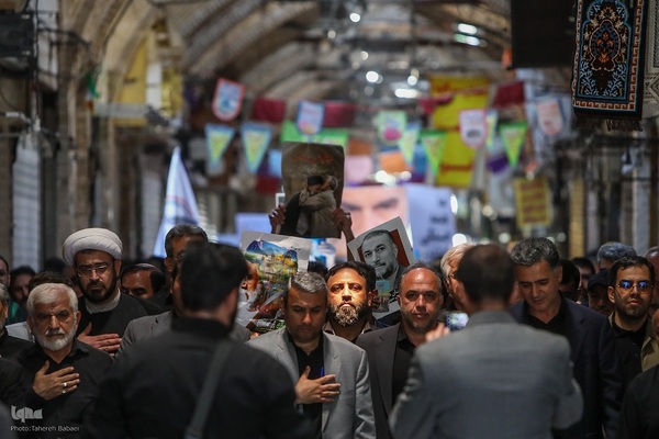 آیین تدفین و خاکسپاری پیکر شهید حسین امیرعبداللهیان