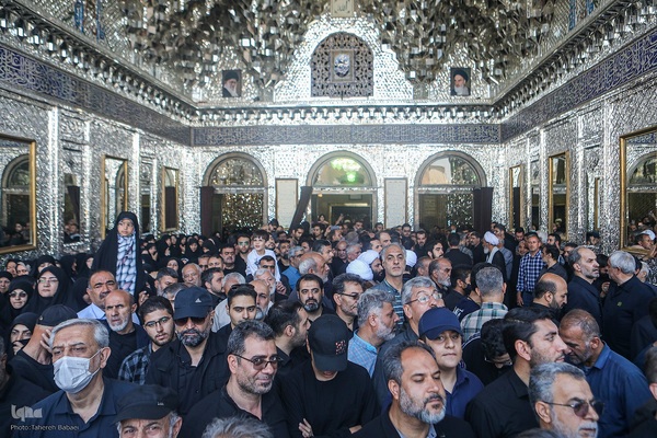 آیین تدفین و خاکسپاری پیکر شهید حسین امیرعبداللهیان