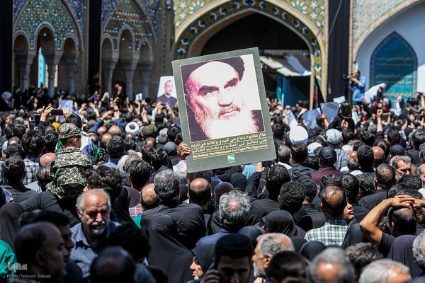 آیین تدفین و خاکسپاری پیکر شهید حسین امیرعبداللهیان