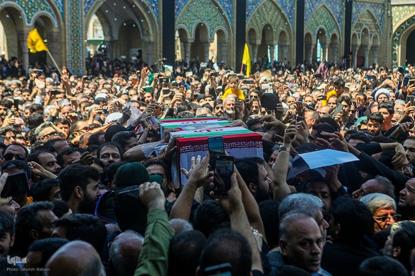 آیین تدفین و خاکسپاری پیکر شهید حسین امیرعبداللهیان