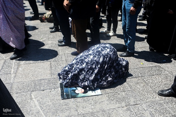 آیین تدفین و خاکسپاری پیکر شهید حسین امیرعبداللهیان
