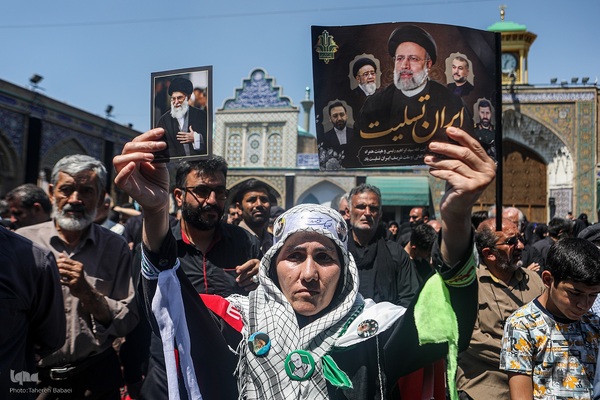 آیین تدفین و خاکسپاری پیکر شهید حسین امیرعبداللهیان