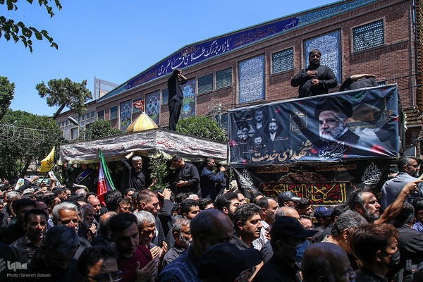 آیین تدفین و خاکسپاری پیکر شهید حسین امیرعبداللهیان