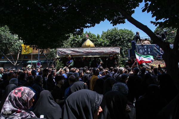 آیین تدفین و خاکسپاری پیکر شهید حسین امیرعبداللهیان