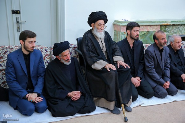 دیدار خانواده‌های شهدای خدمت