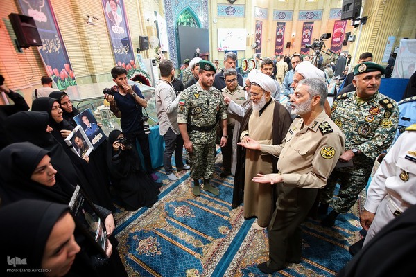 بزرگداشت مقام شامخ شهیدان عرصه خدمت در ستاد ارتش