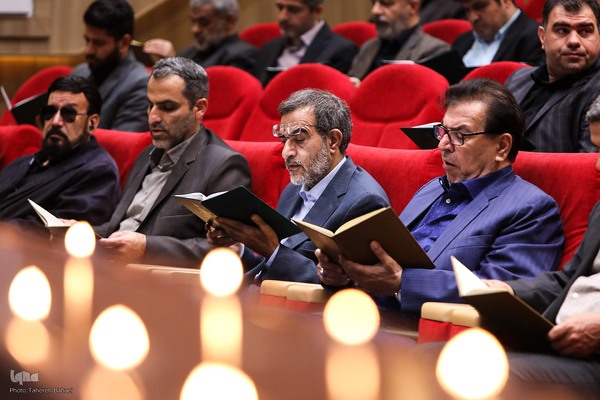 مراسم هفتمین روز شهادت شهیدان راه خدمت