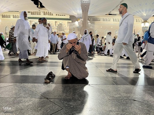 حال و هوای مسجدالنبی در ایام حج