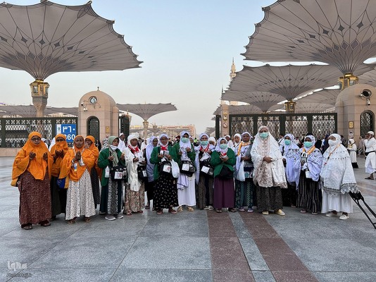 حال و هوای مسجدالنبی در ایام حج