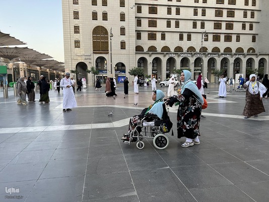 حال و هوای مسجدالنبی در ایام حج