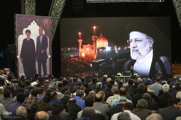 آیین بزرگداشت شهدای خدمت