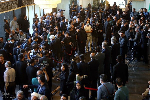 مراسم یادبود شهید جمهور در تالار وحدت