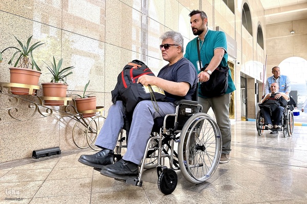 ورود کاروان جانبازان به مدینه النبی