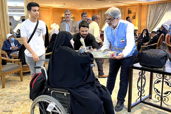 ورود کاروان جانبازان به مدینه النبی