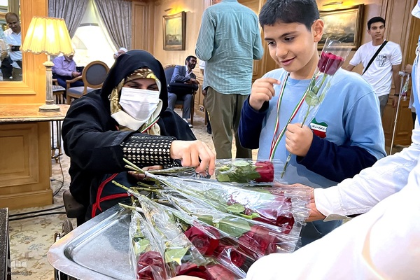 ورود کاروان جانبازان به مدینه النبی