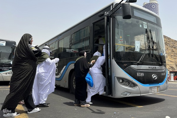 بازدید از حمل و نقل درون شهری در شهر مکه مکرمه