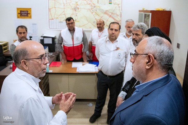 بازدید سرپرست حجاج ایرانی از بیمارستان مکه مکرمه