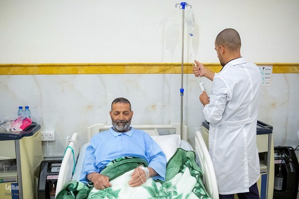 بازدید سرپرست حجاج ایرانی از بیمارستان مکه مکرمه