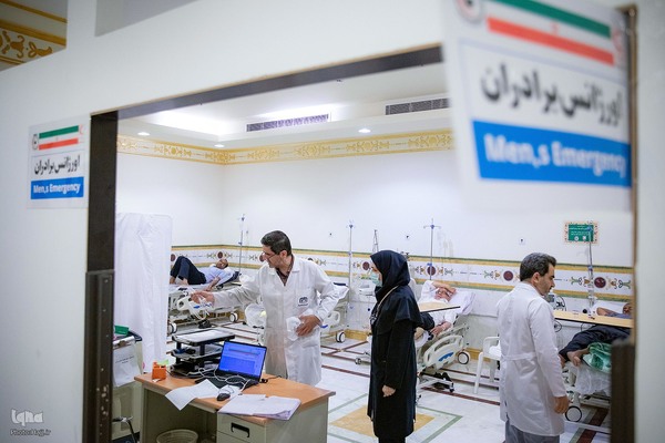 بازدید سرپرست حجاج ایرانی از بیمارستان مکه مکرمه