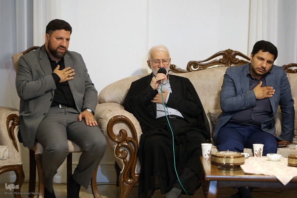 دیدار جمعی از فرزندان شهدا با خانواده شهید صیاد شیرازی