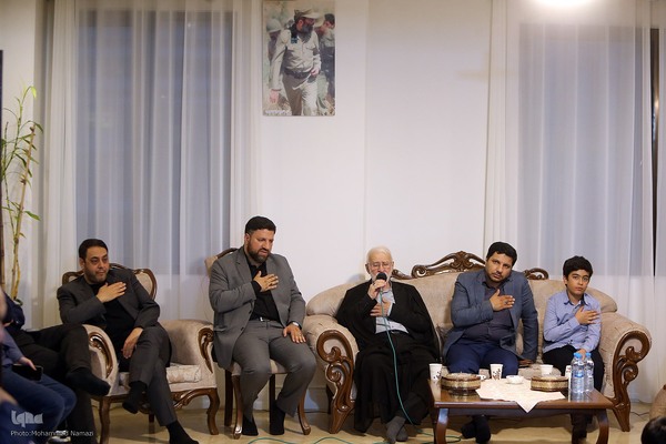 دیدار جمعی از فرزندان شهدا با خانواده شهید صیاد شیرازی