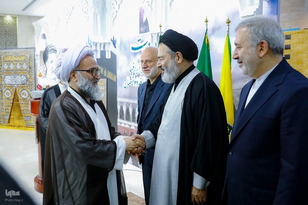 دیدار با نمایندگان مراجع تقلید درمکه