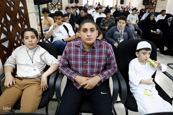 دیدار صمیمی با نوجوانان و جوانان حج گزار