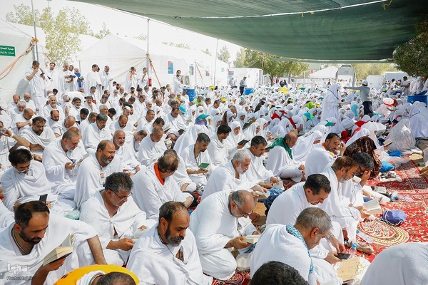 مراسم دعای عرفه حج تمتع ۱۴۴۵ هجری قمری