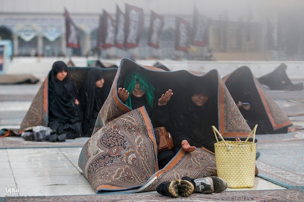 مراسم پرفیض دعای عرفه در مسجد جمکران 