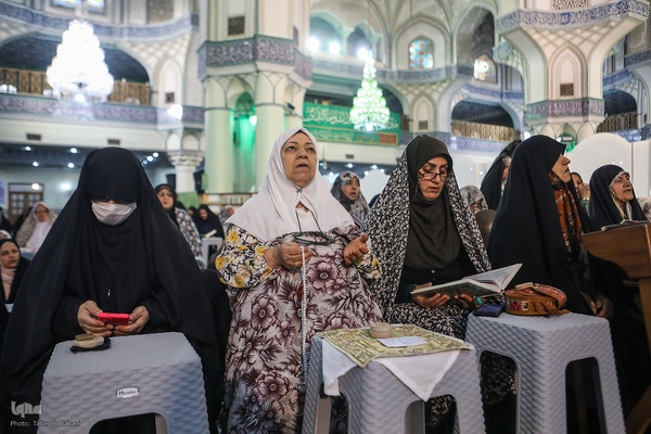 نماز عید قربان در حرم حضرت عبدالعظيم(ع)