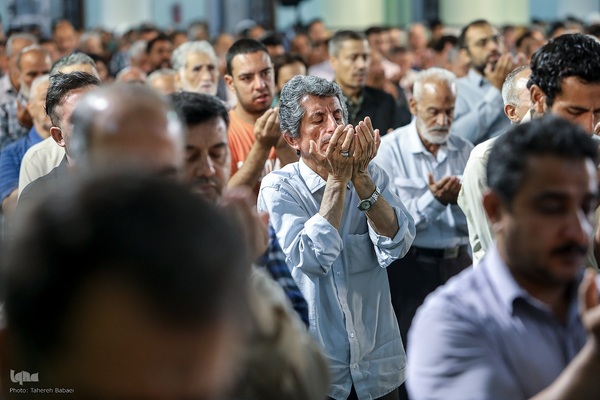 نماز عید قربان در حرم حضرت عبدالعظيم(ع)