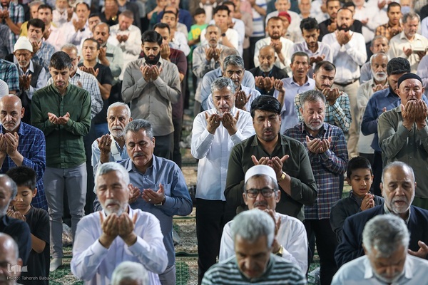 نماز عید قربان در حرم حضرت عبدالعظيم(ع)