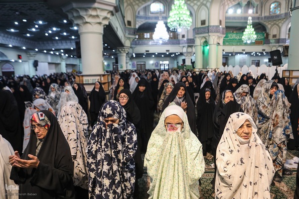 نماز عید قربان در حرم حضرت عبدالعظيم(ع)