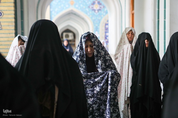 نماز عید قربان در حرم حضرت عبدالعظيم(ع)