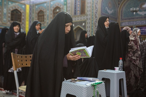 نماز عید قربان در حرم حضرت عبدالعظيم(ع)