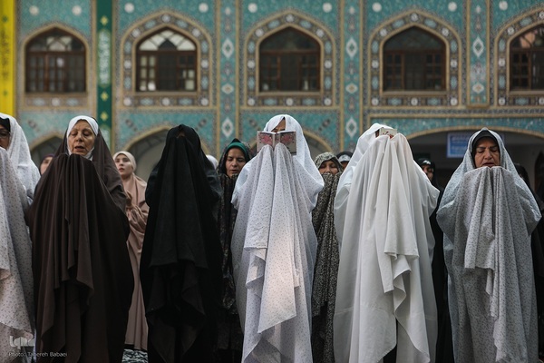 نماز عید قربان در حرم حضرت عبدالعظيم(ع)