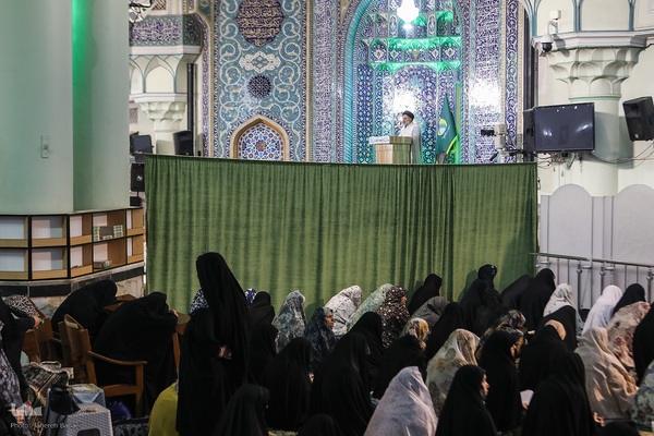 نماز عید قربان در حرم حضرت عبدالعظيم(ع)