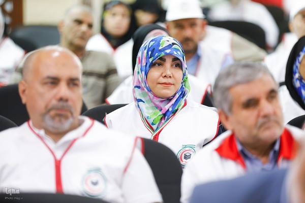 دیدار با پزشکان و کادر درمان داوطلب در حج 1403