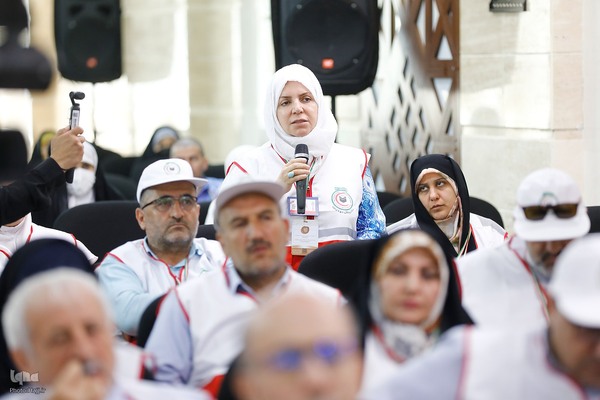 دیدار با پزشکان و کادر درمان داوطلب در حج 1403