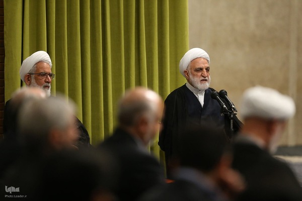 دیدار رئیس و مسئولان قوه قضائیه با رهبر انقلاب