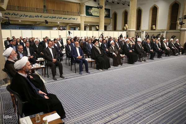 دیدار رئیس و مسئولان قوه قضائیه با رهبر انقلاب