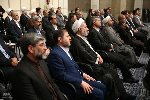 دیدار رئیس و مسئولان قوه قضائیه با رهبر انقلاب