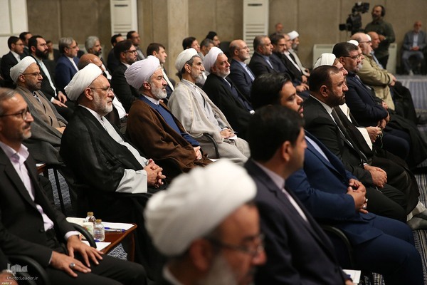 دیدار رئیس و مسئولان قوه قضائیه با رهبر انقلاب