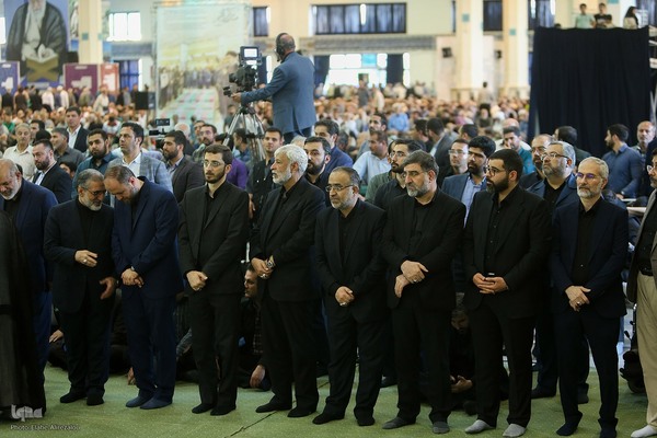 مراسم چهلم شهدای خدمت