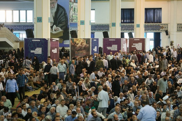 مراسم چهلم شهدای خدمت